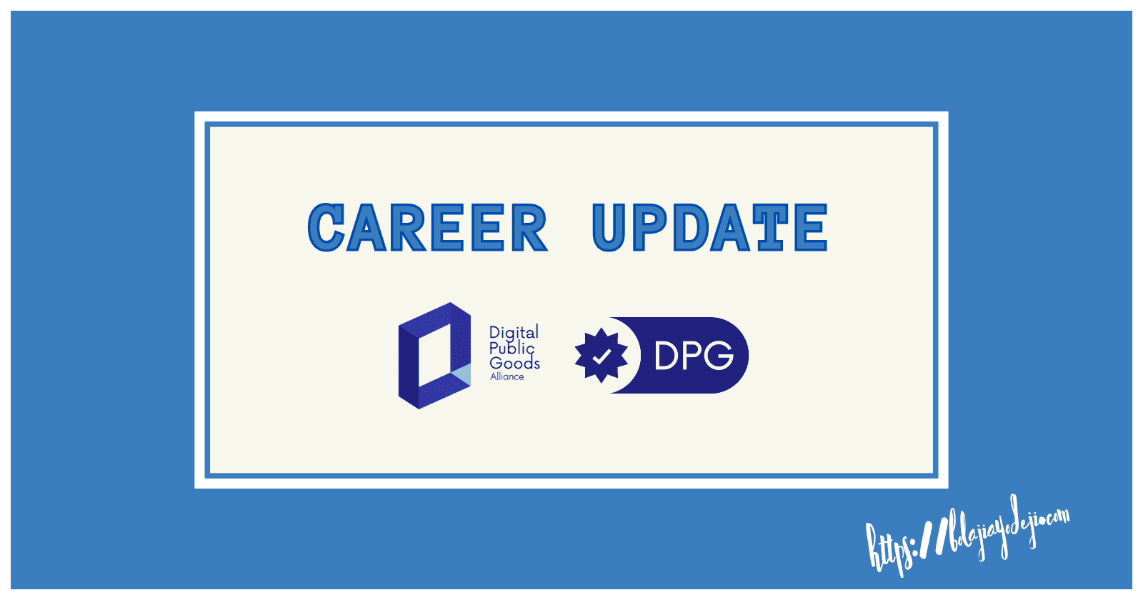 Career Update: Joining the Digital Public Goods Alliance